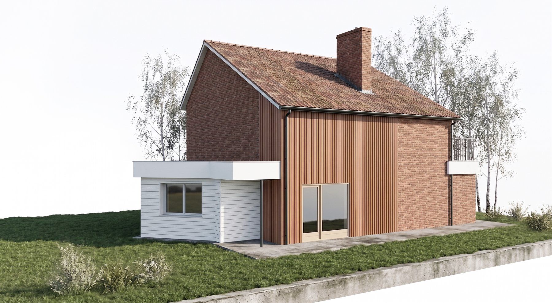 Drie gevels, één huis — beeld 2